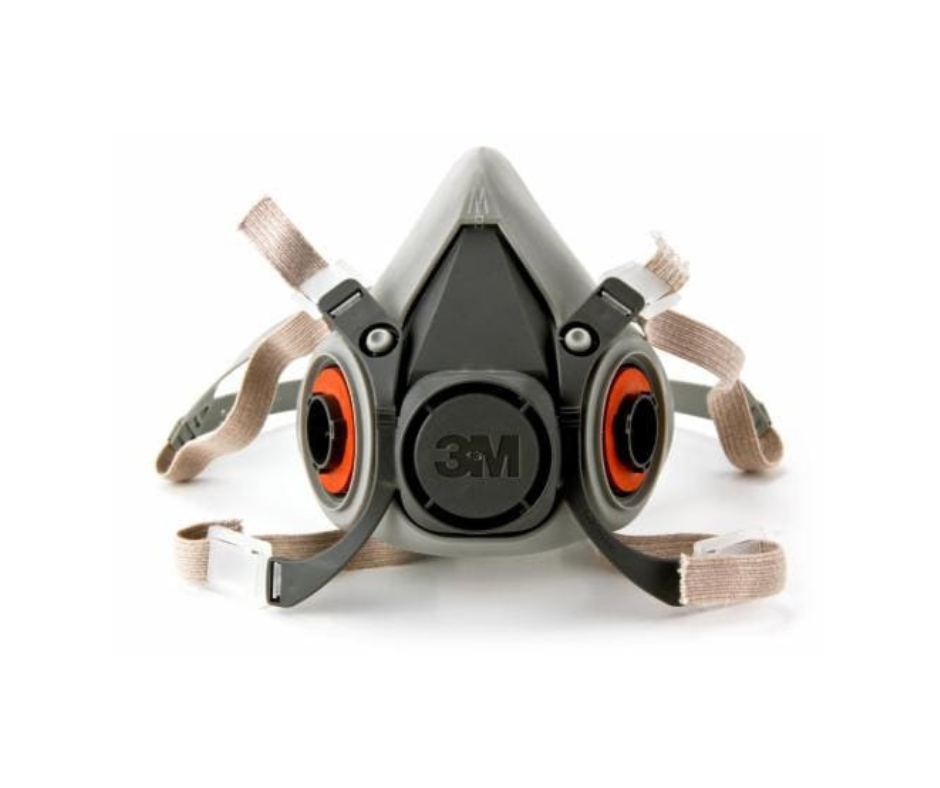 3M - Half Facepiece Reusable Respirator Medium 24/cs - 6200/07025(AAD)