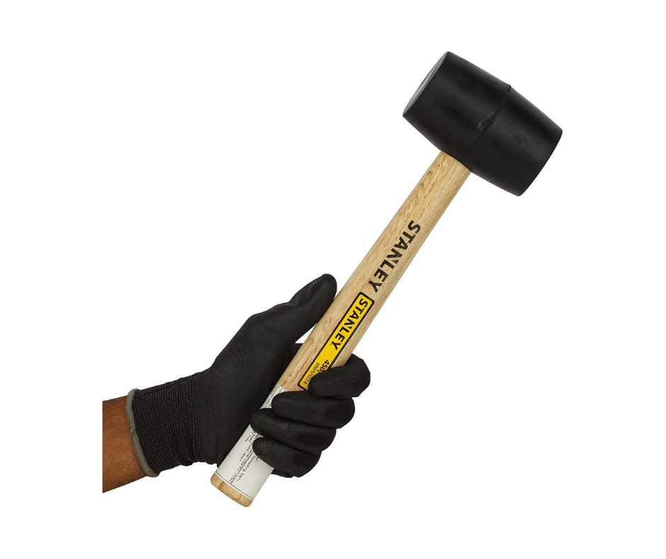 STANLEY - Rubber Mallet Hammer 450 g - STHT57527-8