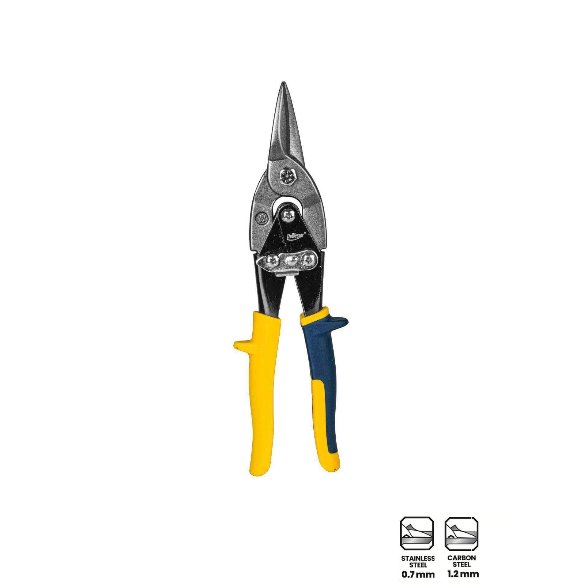 DeWesser - Aviation Snips Straight 10 inch