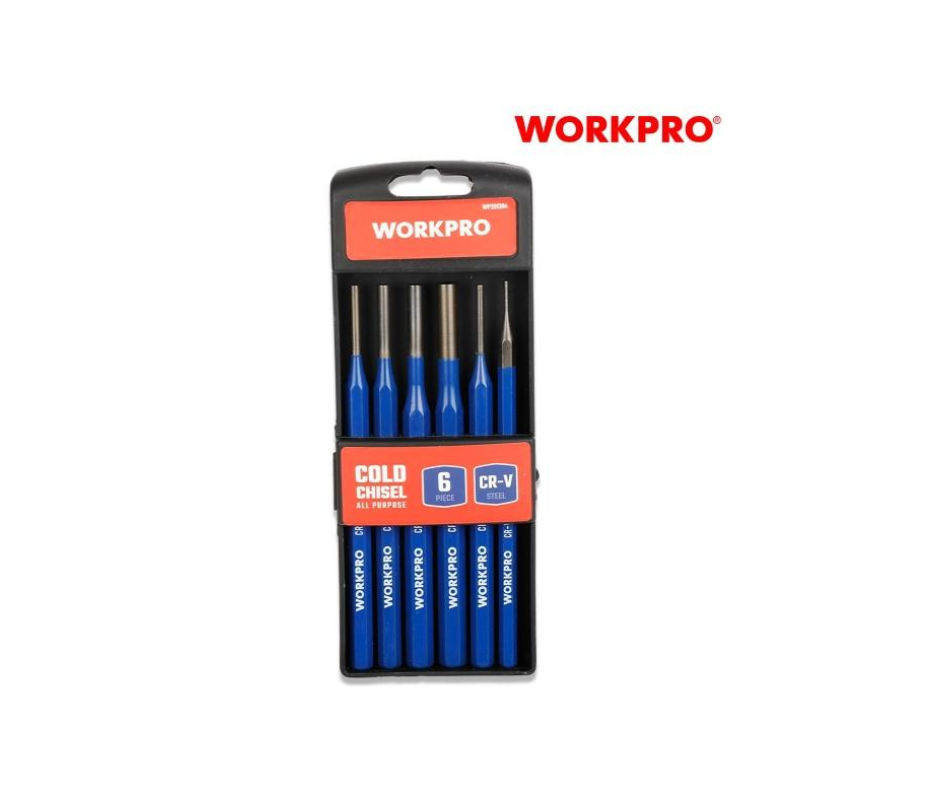 WORKPRO - Cold Chisel All Purpose 6Pcs - WP201304