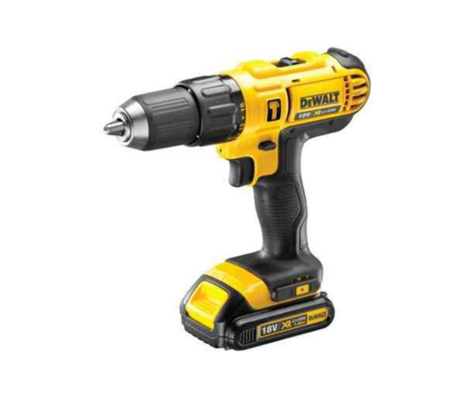 DeWalt - 18V Li-Ion Cordless Compact Hammer Drill 13mm - DCD776S2-B5