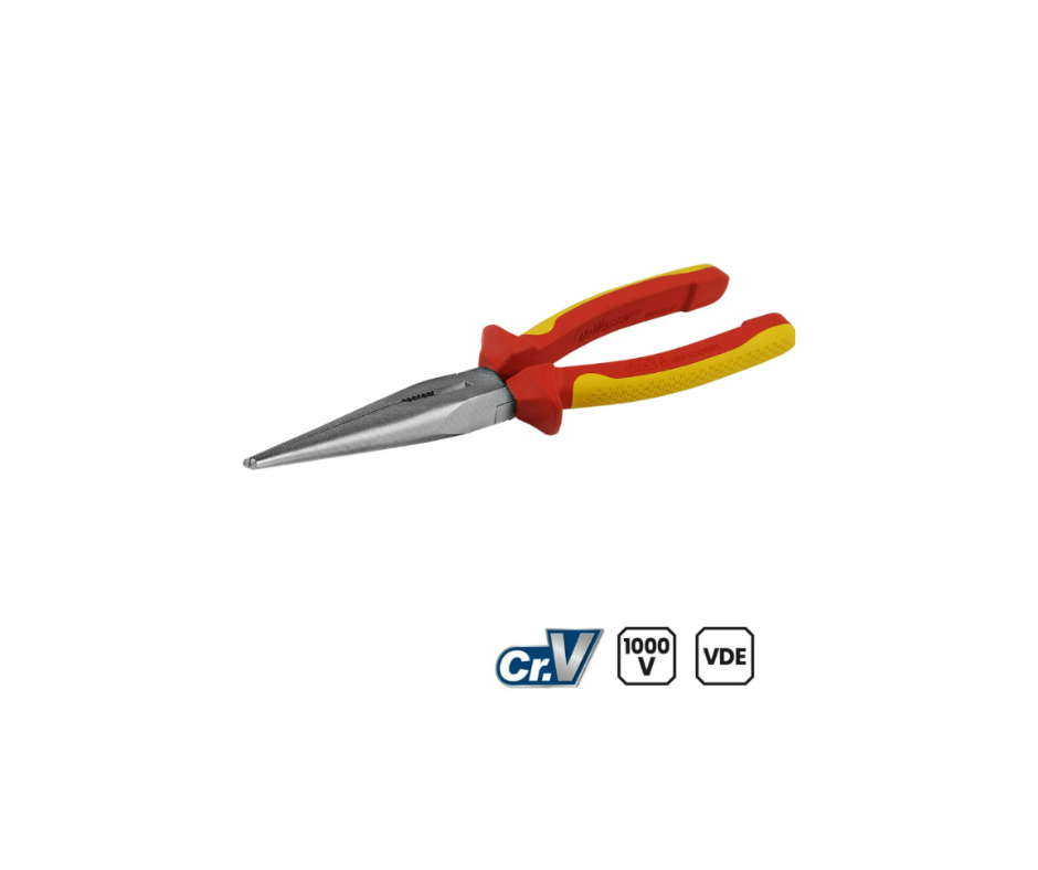 DeWesser - VDE Long Nose Pliers
