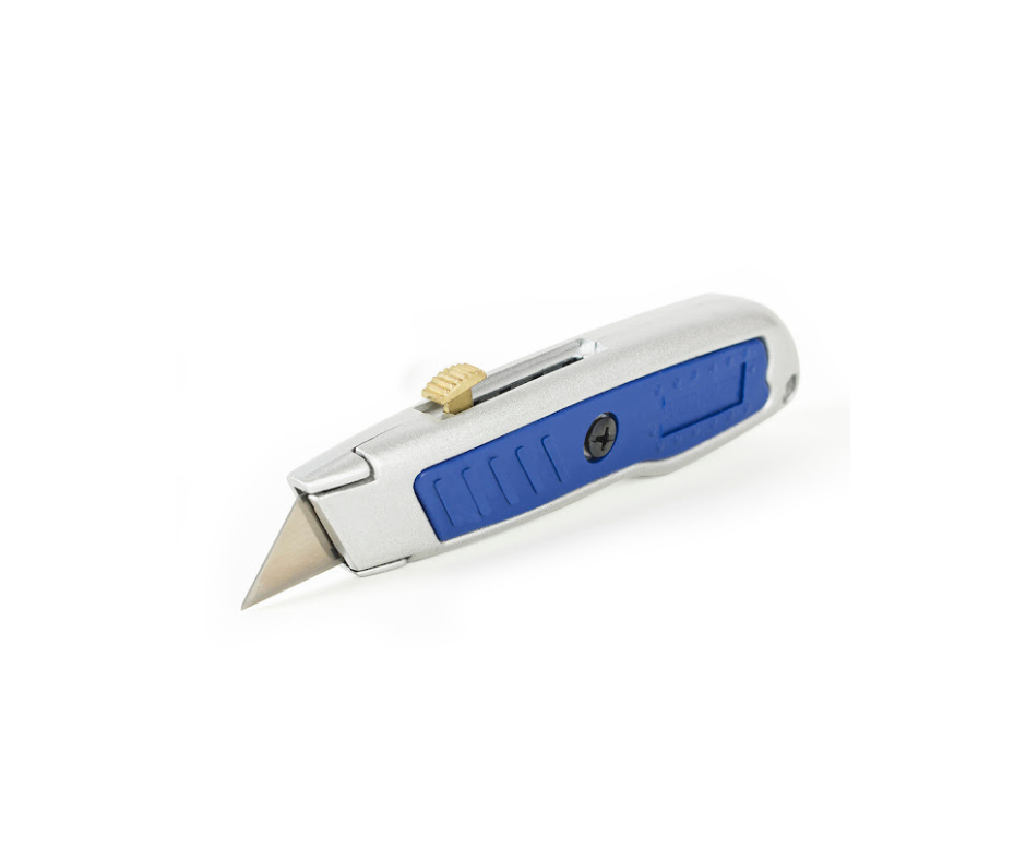 WORKPRO - Aluminum Retractable Utility Knife - W013006