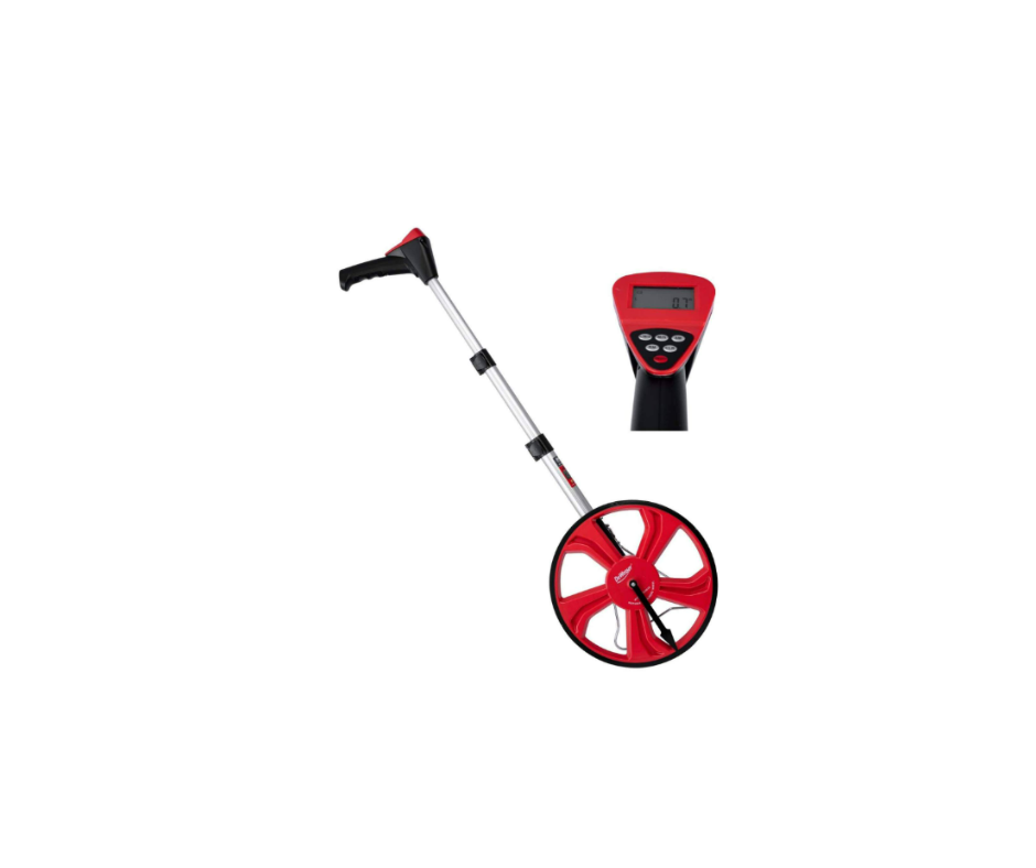 DeWesser - Digital Display Distance Measuring Wheel 12"