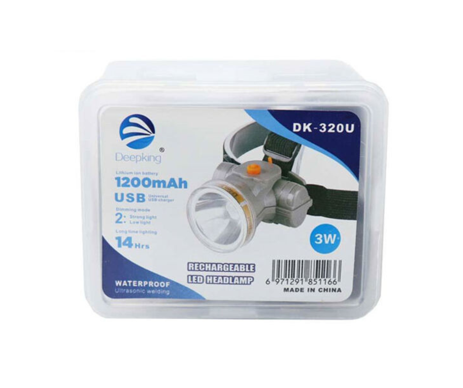 Deepking - Rechargeable Led Headlamp - DK-320U