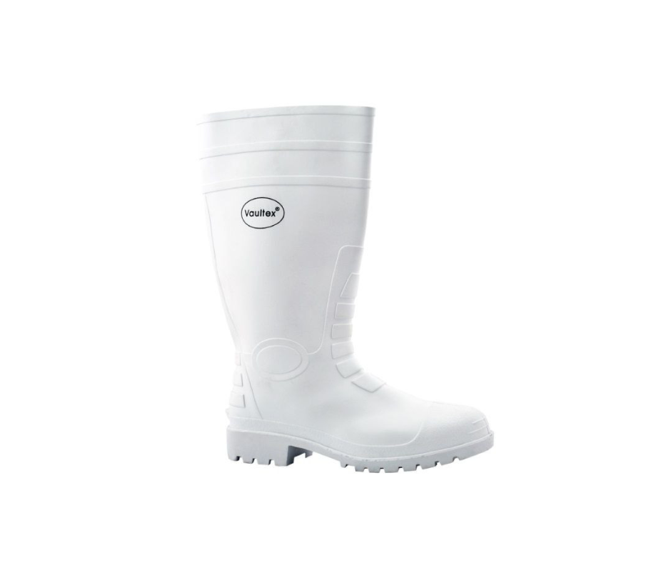 Vaultex - Safety shoe Gumboots  Protective Footwear - White