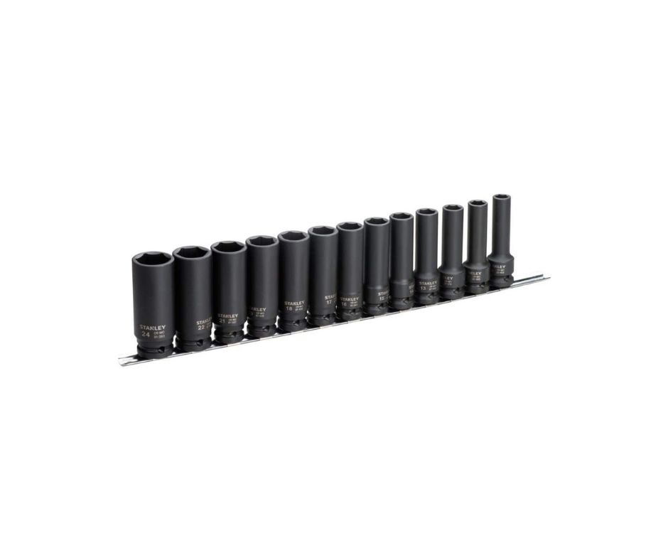 Stanley - 1/2" Impact Deep Socket Set - STMT73917-8