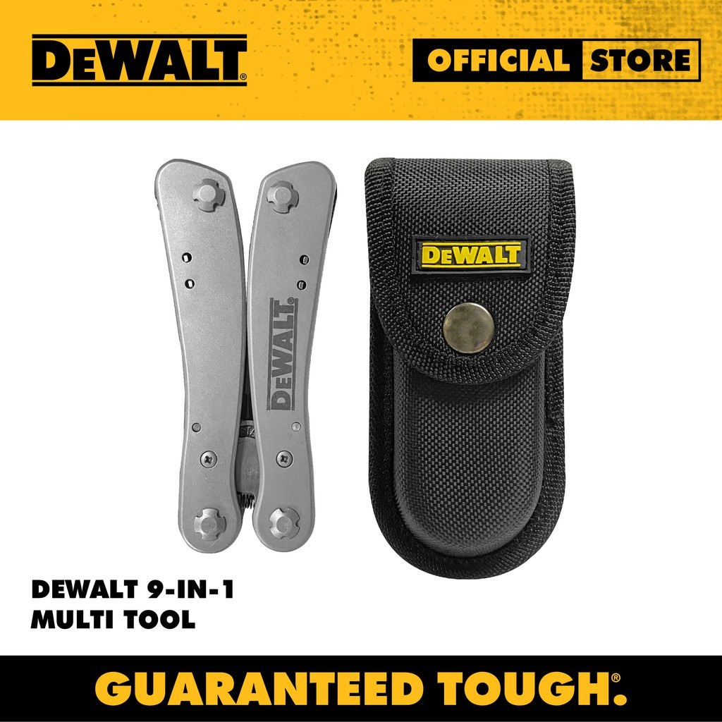 DeWALT - 9 in 1 Multi-tools Folding Knife & Pliers