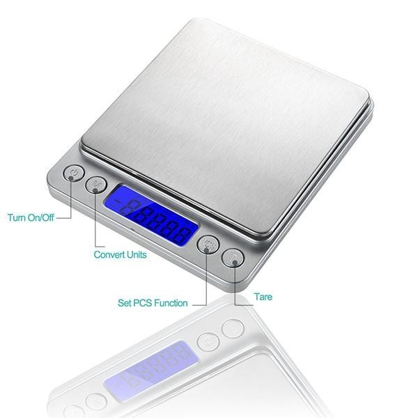 Electronic Scale - Small Size 2000 Grams - ASSC90